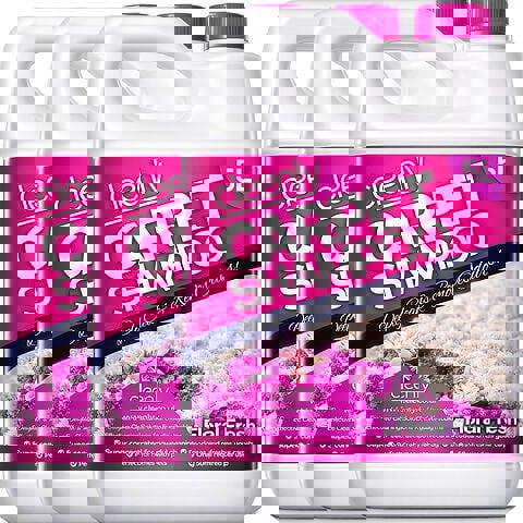 Cleenly Carpet Shampoo Cleaner Solution - Floral Fresh Fragrance - Safe for All Carpet Cleaning Machines 15L