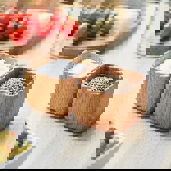 MijMoj Design Solid Oak Pinch Pot Or Pot Set