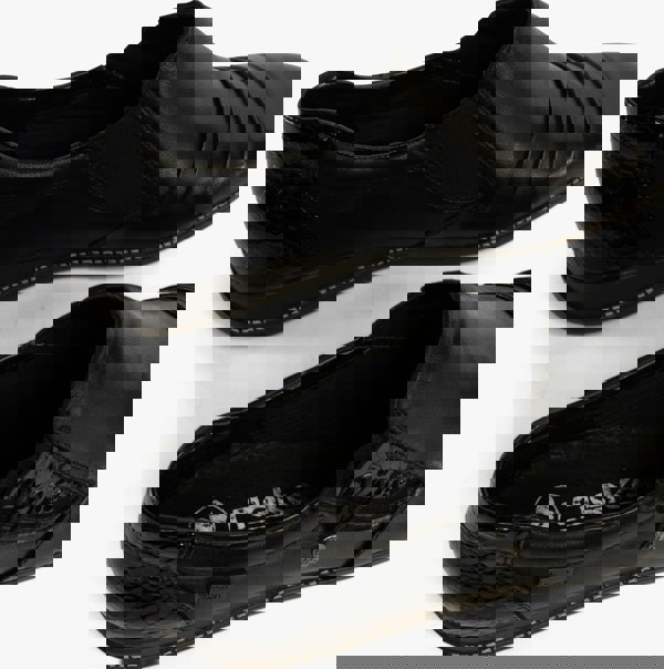 Rieker Womens Moccasin Shoes - Black (44254-00)