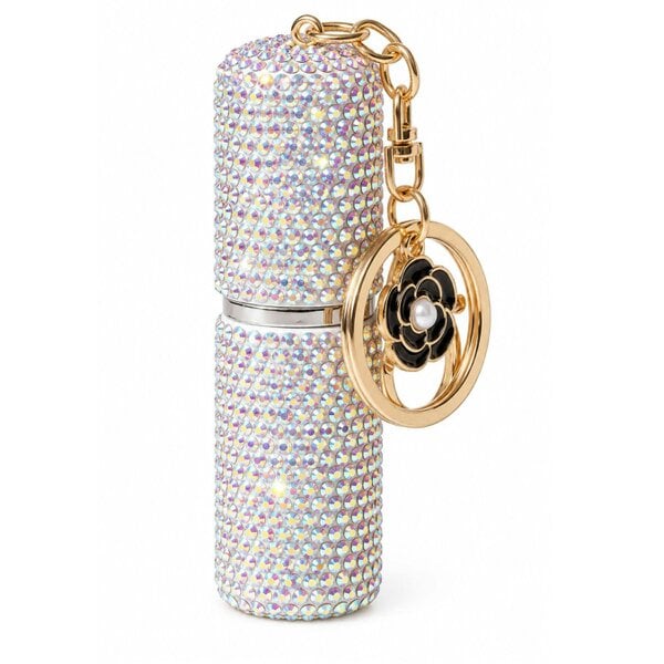 Love EMVY Crystal Effect Refillable Perfume Atomiser Keyring