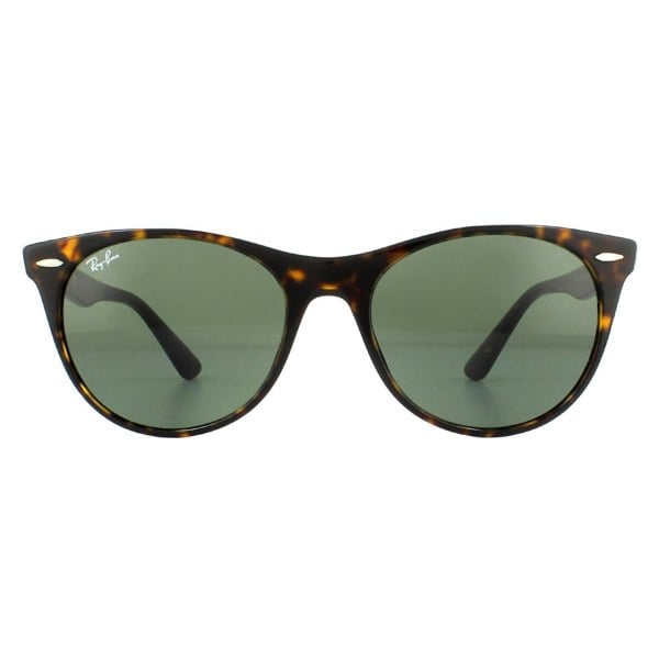 Ray-Ban Sunglasses Wayfarer II RB2185 902/31 Tortoise Green Classic G-15