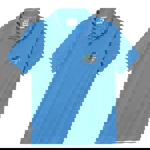 Lacoste Childrens/Kids Minecraft Organic Cotton Polo Shirt - Blue
