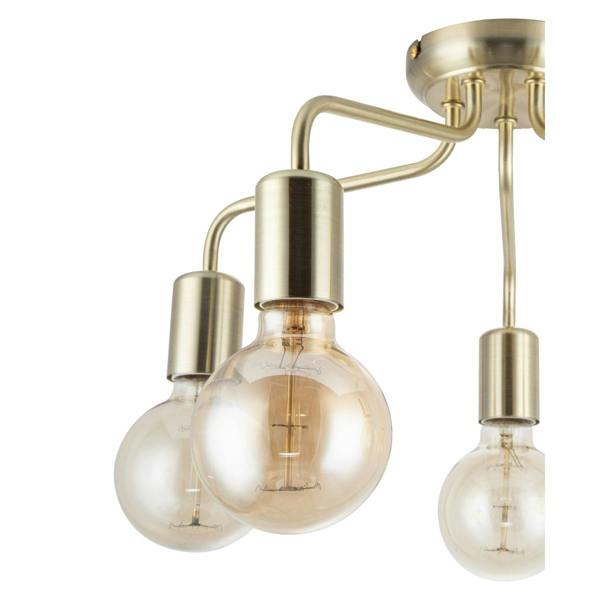 COSYLYTE Fraser 5 Light Metal Ceiling Flush Light