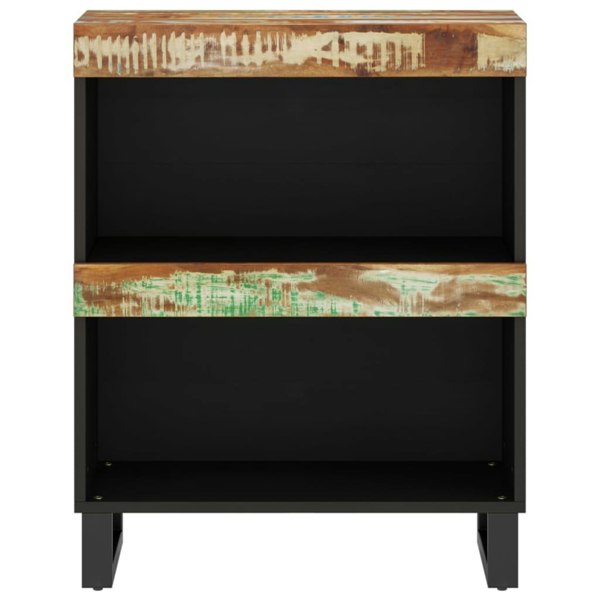 Berkfield Side Cabinet 60x33x75 cm Solid Wood Reclaimed