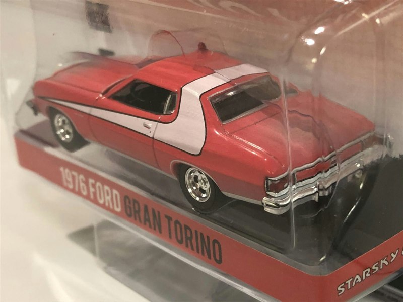 starsky and hutch 1976 ford gran torino weathered 1:64 greenlight 44855f