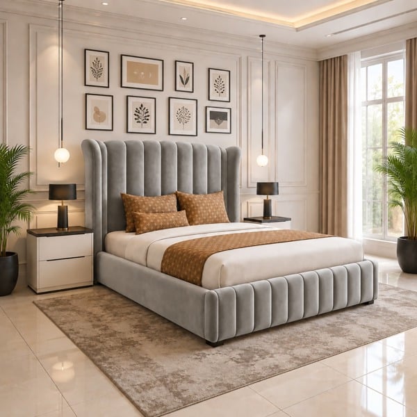 Paradise Beds Stylo Winged Bed
