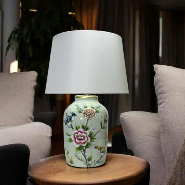 44CM TABLE LAMP AND SHADE