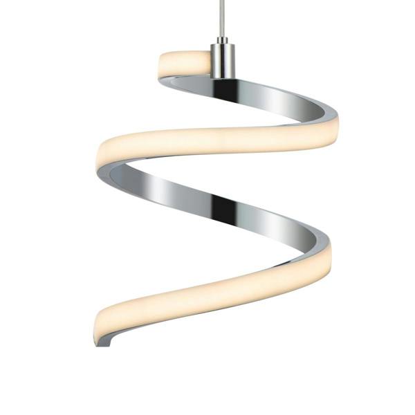 COSYLYTE Nyah 3 Light LED Spiral Cluster Pendant Light