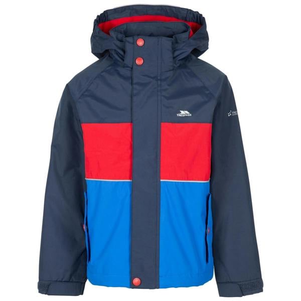 Trespass Childrens/Kids Ocean Waterproof Jacket - Navy - 