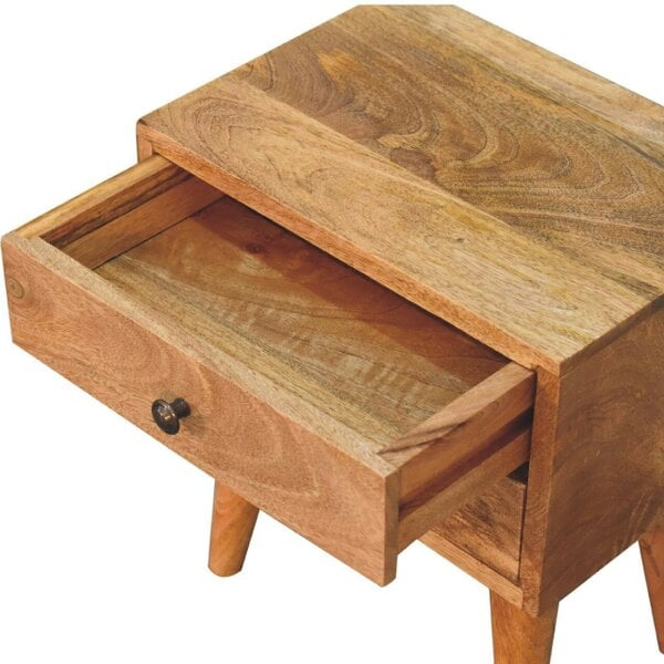 Wyld Haus Parma Small Mango Table Rustic Bedside Table
