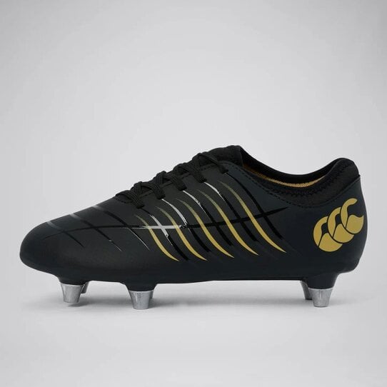Canterbury CCC Junior Phoenix 2.0 SG Rugby Boots Soft Ground Black
