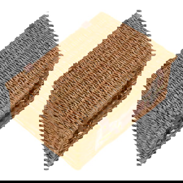 Wicker Picnic Baket with Lining
