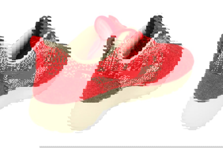 Nike Womens Rosherun Winter Trainers 685286  661 - University Red Sail 661 - Photo 2