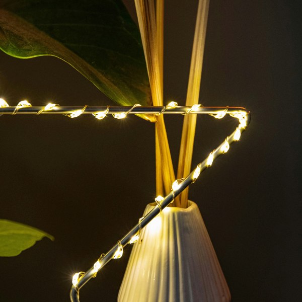 Samuel Alexander 30cm Light up Dewdrop Christmas 2D Star with 120 Warm White LEDs & Timer Function
