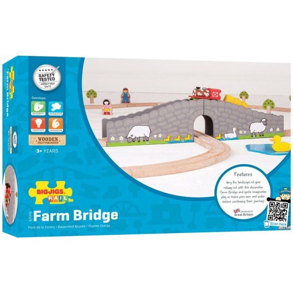 Bigjigs Rail Farm Bridge