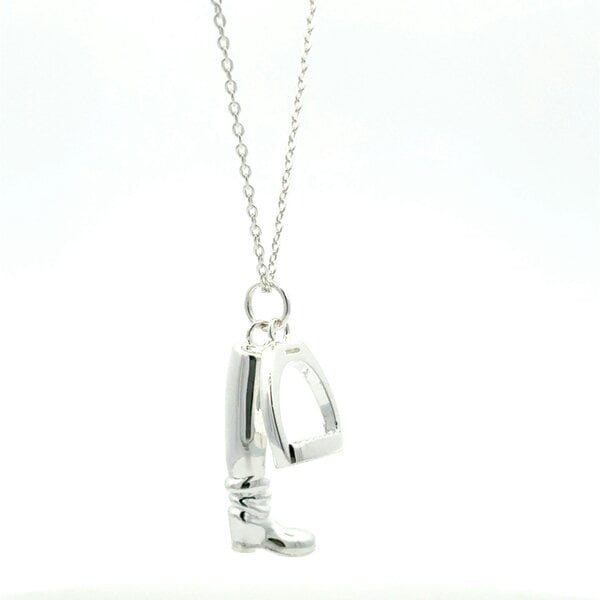 Reeves & Reeves Supersize Boot and Stirrup Necklace
