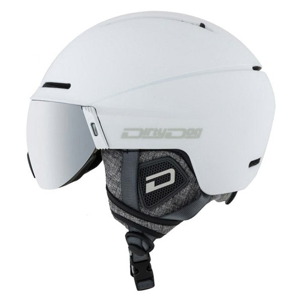 Dirty Dog RAPTOR - Matte White/Silver Mirror