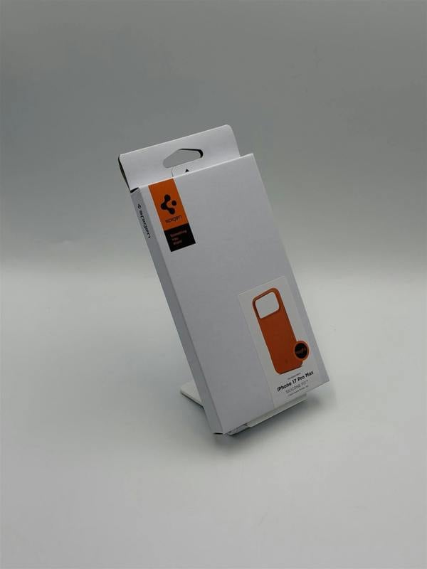 Spigen Silicone Fit Case with MagSafe for iPhone 17 Pro Max 6.7" Cosmic Orange - ACS11378