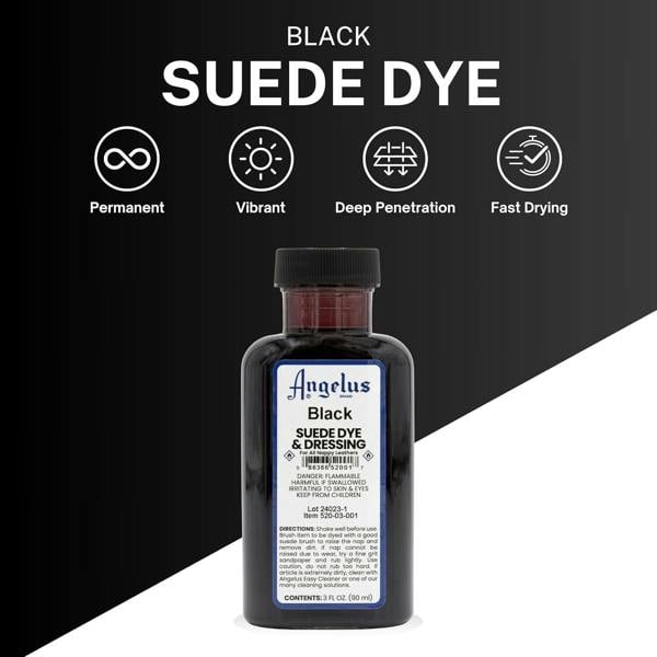 Angelus Suede Dye and Dressing - Restore and Protect Delicate Suede 3oz