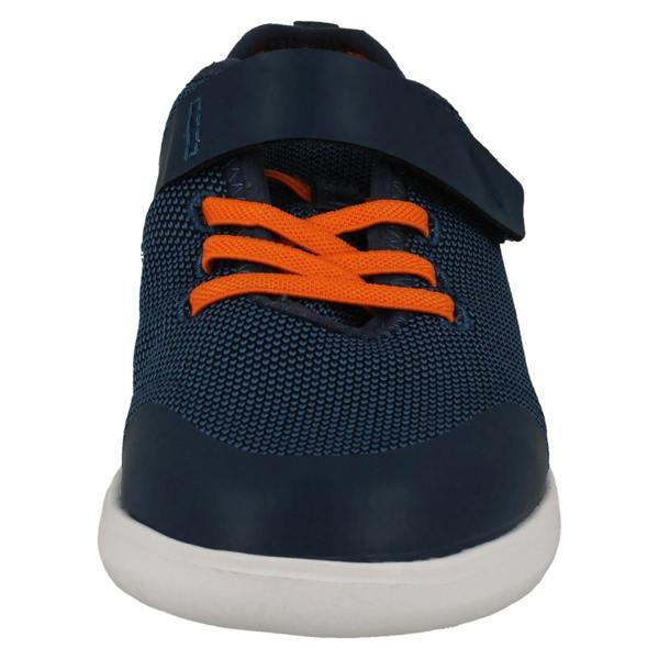 Clarks Boys Clarks Breathable Lightweight Trainers Scape Trace