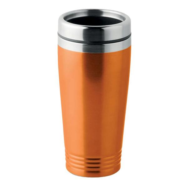 MidOcean Rodeo Colour Double Wall Travel Cup - Orange - 
