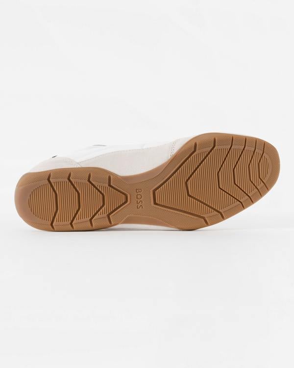 BOSS Orange Jaylen_Lowp_sdnylt Mens Trainers - Open White 120