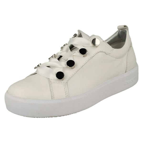 Bugatti Ladies Bugatti Thick Sole Lace Up Trainers 40712