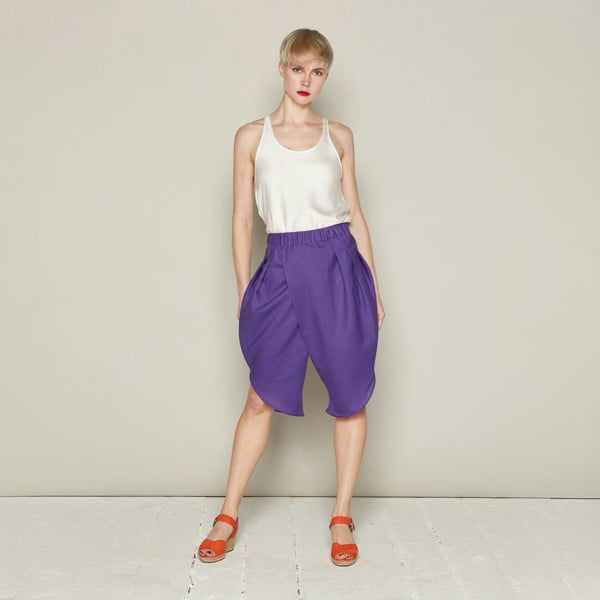 Bo Carter Ingrid Shorts - Purple