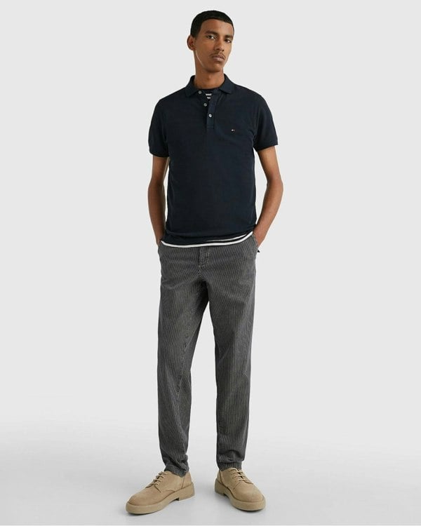 Tommy Hilfiger Core 1985 Slim Mens Polo Shirt - Desert Sky