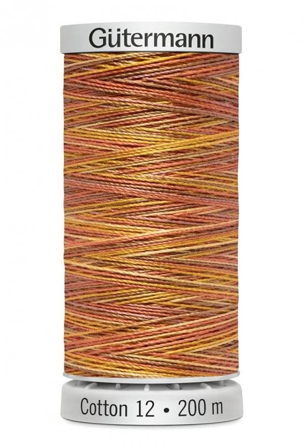 Gutermann No 12 Sulky Cotton Embroidery Thread 200m Cotton Thread Suitable For Embroidery