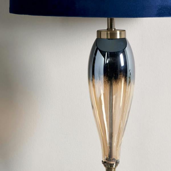 Pagazzi Lighting Elena Blue Floor Lamp