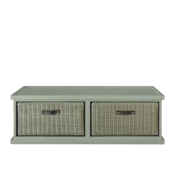 Statement Furniture Tetbury Washing Machine and Dryer Stand, Double Appliance Pedestal with Storage
