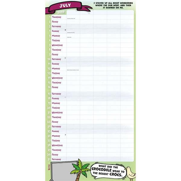 Dad's Family Organiser 2026 - 2027, Family Planners, Month To View, Humour, Gift