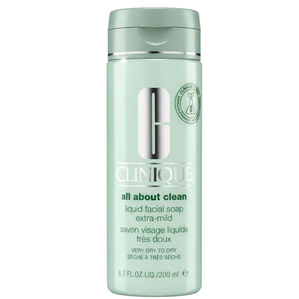 Clinique  Liquid Facial Soap Extra-Mild for Very Dry to Dry Skin 200ml / 6.7 fl.oz.