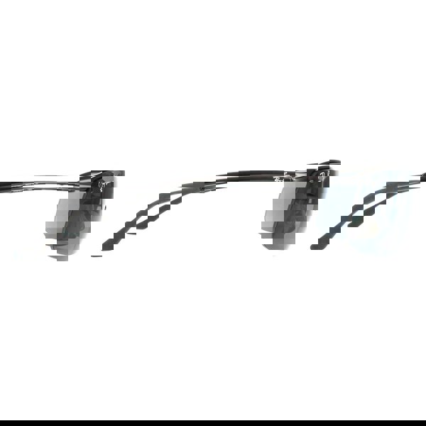 Rayban Sunglasses Top Bar 3183 Shiny Black Polarized Grey 002/81