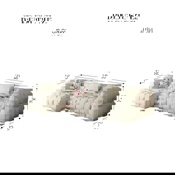 Rit Concept Kathie Two Seater Sofa, Three Seater Sofa, Corner Sofa