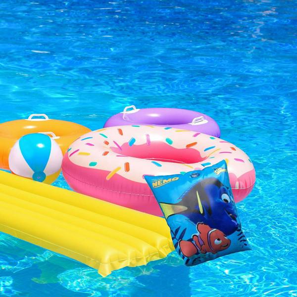 Aquarius Doodle Finding Nemo Inflatable Pool Toy for Kids, Durable Dual Air Chambers