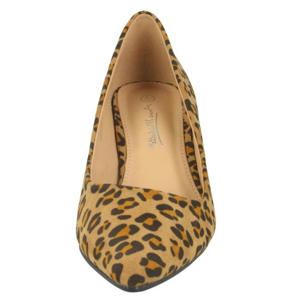 Anne Michelle Ladies Anne Michelle Pointed Toe Court Shoes