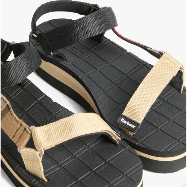 Barbour MILA Ankle Strap Sandals   in  Multicoloured