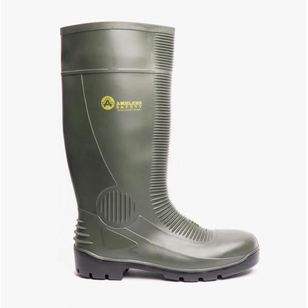 Amblers Safety FS99 Safety Wellington Boots Wellington Boots in Green
