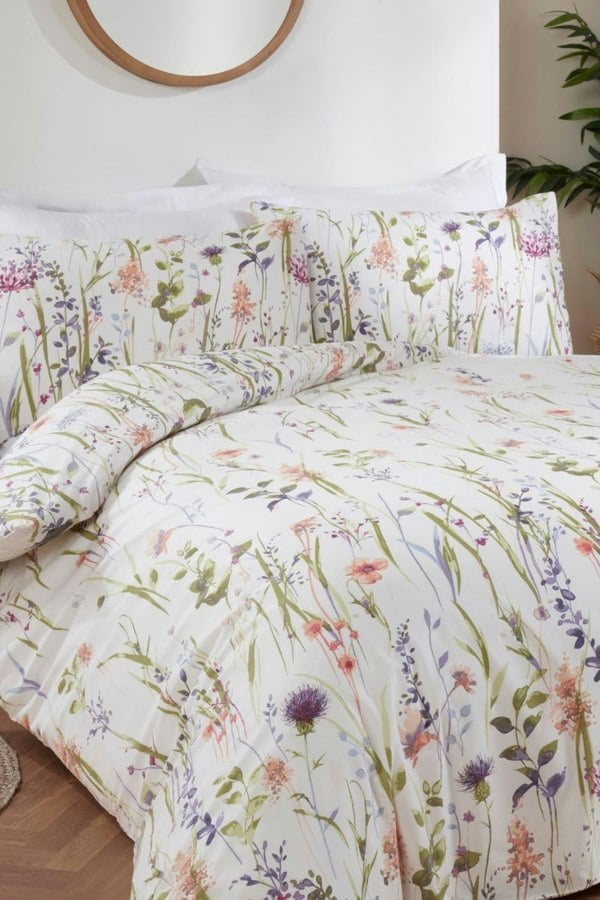 Sundour Cheshire Floral Duvet Cover Bedding Set