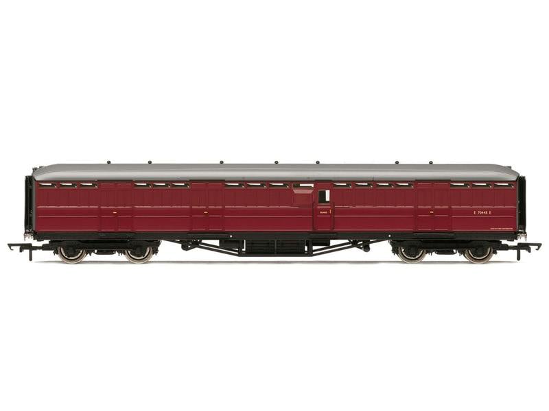 Hornby Gresley Corridor Passenger Brake BR Crimson/Cream E70448E