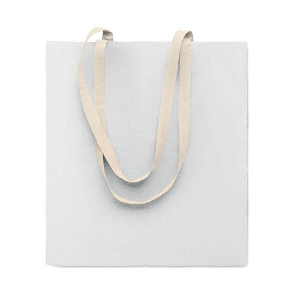 MidOcean Zevra Colour Cotton Shopper Bag - White - 