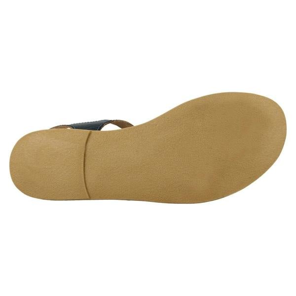 Leather Collection Ladies Leather Collection Ankle Strap Sandals