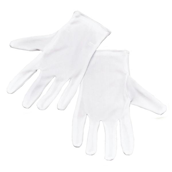 Bristol Novelty Unisex Adults Magician Gloves (1 Pair) - White - 