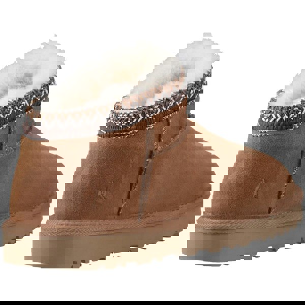Hush Puppies Sloane Suede Women's Tan Slippers
