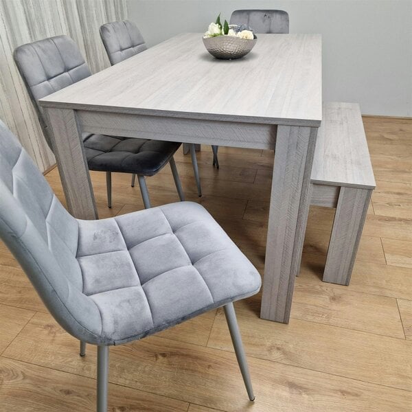 Kosy Koala Dining Table Set with 4 Chairs Dining Room, Kitchen table set of 4, and Bench