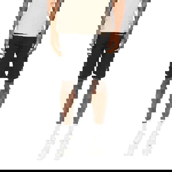 Crosshatch Mens Bardon Casual Shorts - Black - 