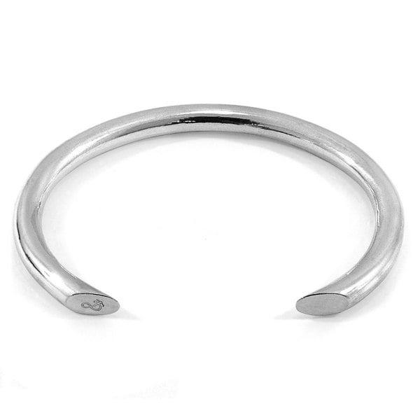 Anchor & Crew Samson Round Maxi Wayfarer Silver Bangle