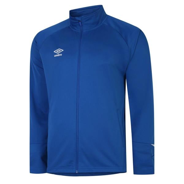 Umbro Childrens/Kids Total Training Knitted Track Jacket - Royal Blue/White - 